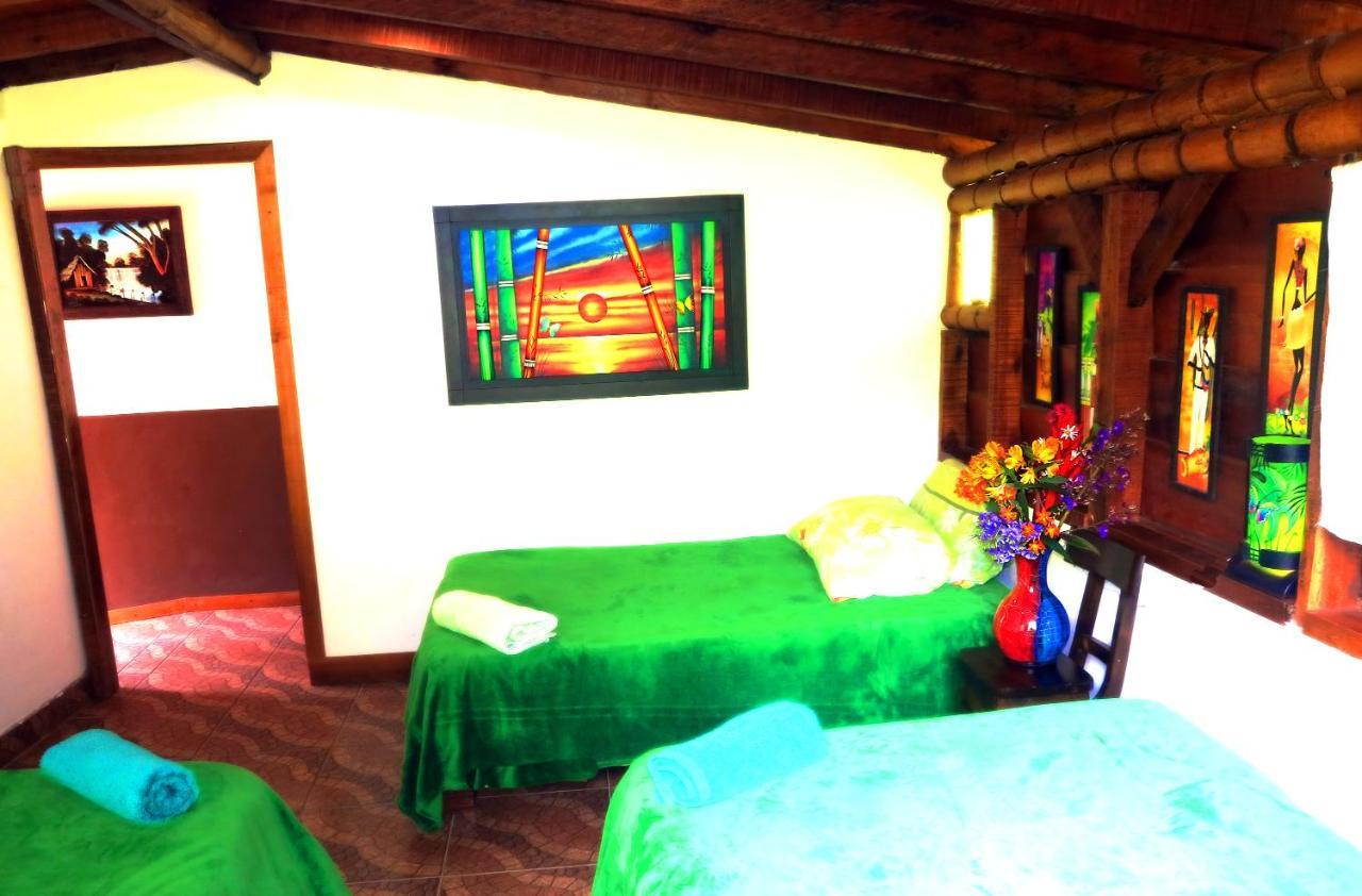 Ecolodge Puente Explanacion Salento Eksteriør bilde
